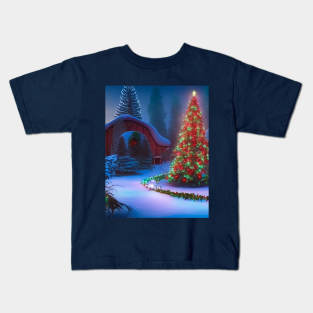 Christmas Night Kids T-Shirt